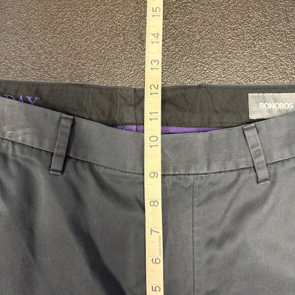 Bonobos Weekday Warrior Tuesday Slim Tailored Mens Chino Pants Dark Gray 34x32 - Picture 4 of 12